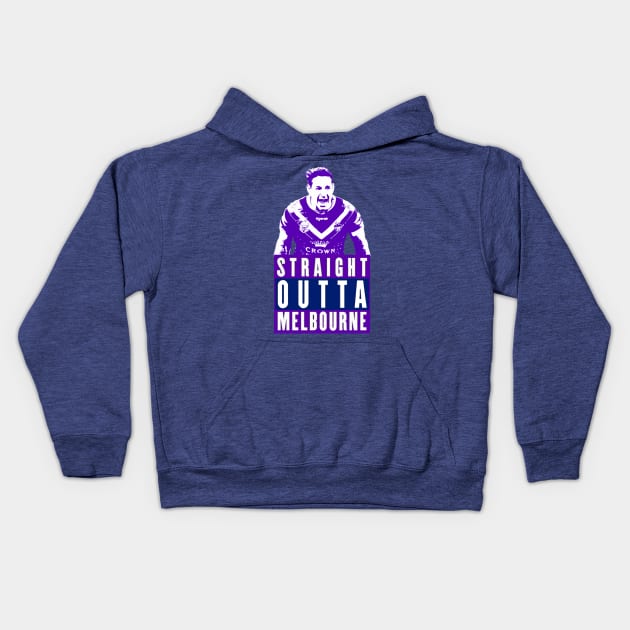 Melbourne Strom - Straight Outta Melbourne - BILLY SLATER Kids Hoodie by OG Ballers